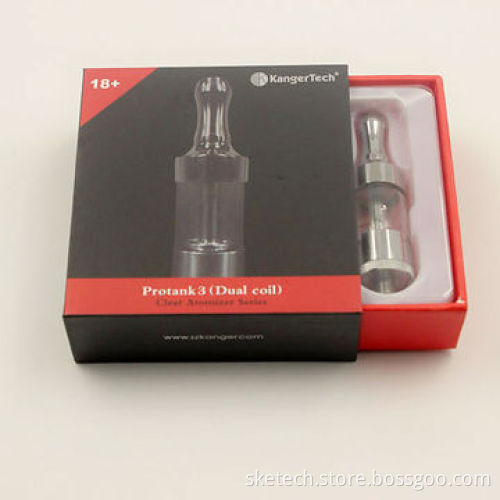 Dual coil protank 3, 2.5ml e liquid capacity